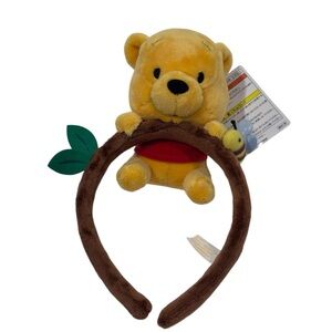 Tokyo Disney Resort Sea Land Plush Winnie the Pooh Headband Ears New With Tag